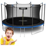  Vrtna trampolina 15 ft / 465 cm s unutarnjom zaštitnom mrežom i ljestvama, Neo-Sport | shoptok.hr