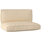  Set jastučića za palete 2 pcs Bež Oxford tkanina | shoptok.hr