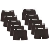 Nedeto 10PACK Men's Boxer Shorts Rebel Black | shoptok.hr