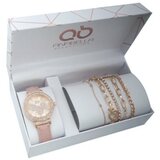  crocus, poklon set, ručni sat i narukvica, roze ( 505026 ) Cene