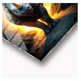 WALLXPERT dekorativna slika od kaljenog stakla titan 30 x 43 | ePonuda.com