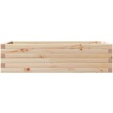 vidaXL Vrtno cvetlično korito 90x40x23 cm trdna borovina | Shoptok.si