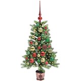  Božićno drvce s 150 LED svjetlima s stalakom Zelena 90 cm PE | shoptok.hr