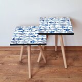 Hanah home set stolića za kafu 2Shp484, 2 dijela, šareni | Eponuda.ba