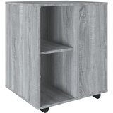 Furnova Omarica na kolesih siva sonoma 60x53x72 cm konstruiran les, (21954273) | Shoptok.si