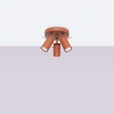  Stropna svetilka RING 3P rdeča ohra, (21626967) | Shoptok.si