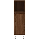  Kupaonski ormarić boja hrasta 30x30x100 cm konstruirano drvo Smeđa | shoptok.hr
