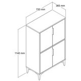 Hanah home višenamenski ormar ada 1401 | Eponuda.com