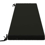  Jastučić za klupu SOEST 100% poliester Crna 180 x 40 x 5 cm Slike
