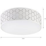  plafonjera ulle 2xE27/15W/230V, prečnik 45 cm, bela | Eponuda.com