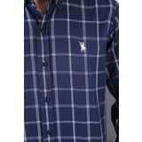 Dewberry G719 MEN'S SHIRT-NAVY BLUE - WHITE | shoptok.hr