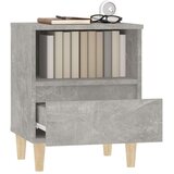  Nočna omarica 2 kosa betonsko siva 40x35x50 cm, (20732376) | Shoptok.si