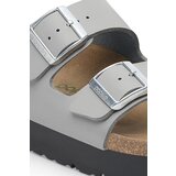 Birkenstock Natikače Arizona Flex Platform BF za žene, boja: siva, s platformom, 1028439 | shoptok.hr