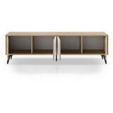 Marckeric Bela/v naravni barvi TV omarica v hrastovem dekorju 180x51 cm Nola – | Shoptok.si