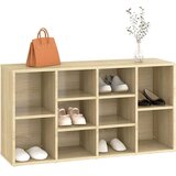  Klupa za cipele boja hrasta 103x30x55 cm konstruirano drvo | Eponuda.ba