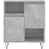  Komoda siva boja betona 60x35x70 cm od konstruiranog drva | shoptok.hr