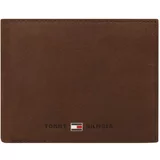 Tommy Hilfiger Novčanik 'Johnson' mornarsko plava / čokolada / crvena / bijela