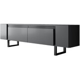 Hanah home TV komoda Yildiz, 180x50x30 cm, antracit-crna | Eponuda.ba