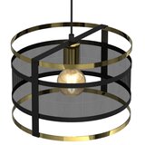  Luster na sajli RIM 1xE27/60W/230V crna/zlatna | Eponuda.com