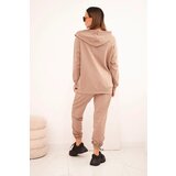 Polski Women's cotton set with a hood and zipper fango | Shoptok.si
