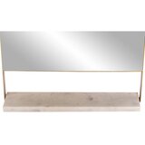 Kayoom STENSKO OGLEDALO, 43,5/69/10 cm kovina, steklo, kamen | Shoptok.si