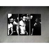  Ručno slikane slike na platnu na platnu POP Art Fight Club 3-dijelna () | shoptok.hr