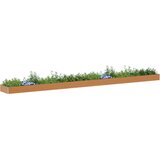  Povišena vrtna gredica 970 x 100 x 36 cm Cinkani čelik | Eponuda.ba