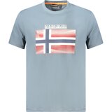 Napapijri SHORT SLEEVE T-SHIRT MEN GREY | Shoptok.si