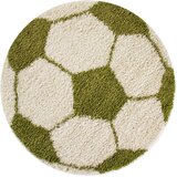 Ayyildiz Carpets Zelena/kremno bela otroška preproga ø 100 cm Fun – Cene