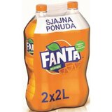 Fanta narandža gazirani sok 2x2L pet Cene