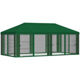  Pokrov za gazebo s bočnim zidovima 6 x 3 m Zelena Poliester 190 | shoptok.hr