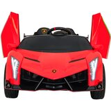  Licencirani auto na akumulator Lamborghini Veneno 4x4 - dvosjed - crveni | shoptok.hr