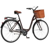 Venssini bicikl fashion grace 28" alu 19" v-brake kontra 155-178cm (s/m) braon 1282119 | Eponuda.com