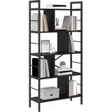  Polica Crni hrast 75 x 30 x 156 cm Konstruirano drvo | shoptok.hr