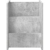  Polica za časopise s policom Betonska siva 35 x 35 x 45 cm | shoptok.hr