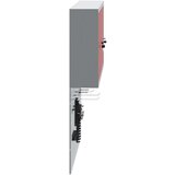  Set zidnog ormarića s alatom i ploče s kukama od crvenog metala 5 komada | shoptok.hr