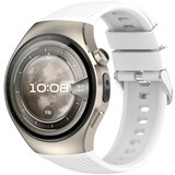 INF Združljiv s Huawei Watch 5: Silikonski pašček (42 mm) - Raznolike barve White, (5000086226) | Shoptok.si