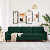  Trosjed tamnozeleni 210 cm baršunasti | shoptok.hr