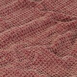vidaXL pamučni pokrivač 220 x 250 cm boja burgundca | shoptok.hr