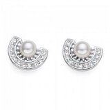  Ženske oliver weber cleo mindjuŠe sa swarovski belom perlom i kristalima ( 22782 ) Cene