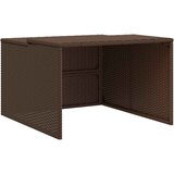  za robotsku kosilicu smeđa 86x90x52/57 cm od poliratana | shoptok.hr