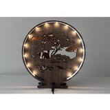  Li-Go 23610/DUB2 - LED Prigušiva stona dekoracija LED/12W/230V 20x22 cm hrast | Eponuda.com