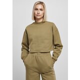 Urban Classics Women's Cropped Oversized Pot High Neck Tiniolive | shoptok.hr