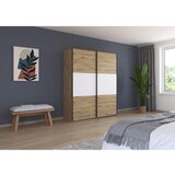 Rauch Möbel OMARA Z DRSNIMI VRATI, bela, barve aluminija, hrast artisan | Shoptok.si