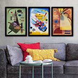 Wallity Set uramljenih slika 3SC_UN14832, 3 Dela | ePonuda.com