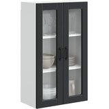  Zidni stakleni ormarić PORTO Crna 60 x 31 x 100 cm | Eponuda.com
