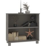  Komoda HAMAR svjetlosiva 85 x 35 x 80 cm od masivne borovine | shoptok.hr