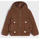 Sinsay Prošivena puffer jakna s kapuljačom i ukrasnim džepovima u obliku medića | shoptok.hr
