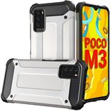  Futrola Hybrid Armor za Xiaomi Redmi Note 10 5G/Poco M3 Pro - Srebrna KP10257 | Shoptok.si