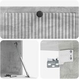  ormar za zid Zidne Betonska siva 78,5 x 31 x 30 cm | shoptok.hr